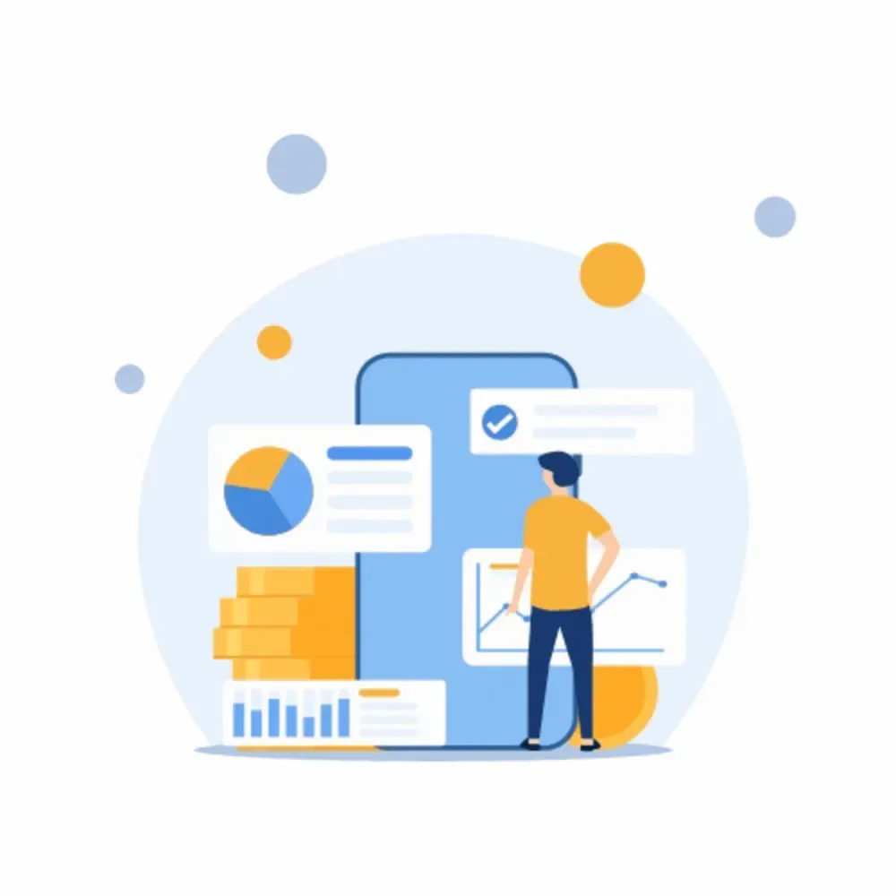 Tracking financial indicators on mobile